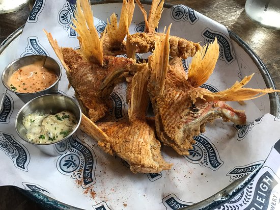 Southerleigh Fine Food and Brewery signature dishes Snapper Throats
Gumbo
Seafood Tower